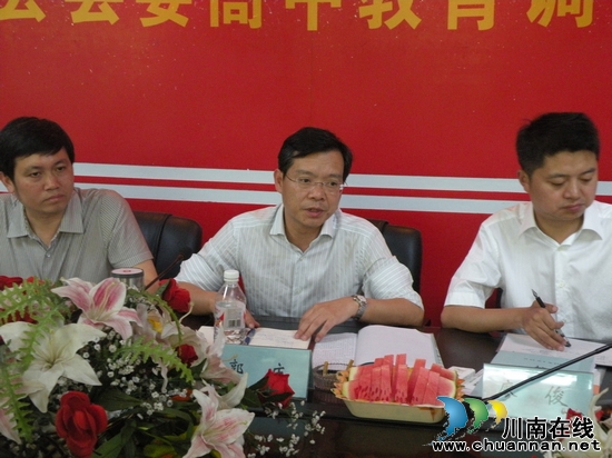 郭庆到泸县一中调研高中教育(图4)