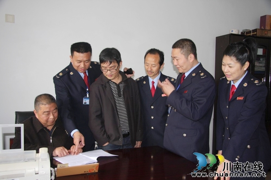 纳溪国税局城区一分局为新办企业提供更优质服务(图1)