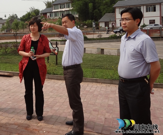 曾妍一行到华阳街道调研蔬菜节筹备情况(图1)