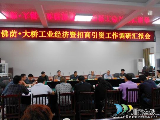 张季頫率队到佛荫大桥调研招商引资工作(图2)