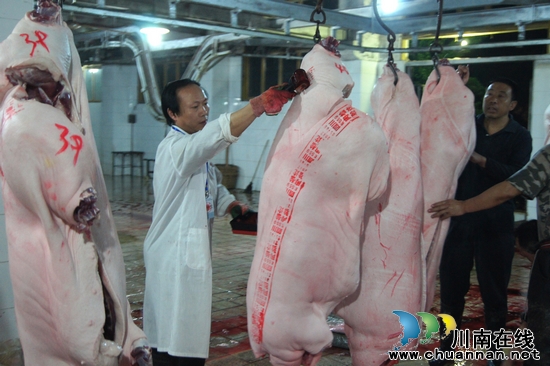 叙永:严查肉品 学生“营养餐”放心吃(图2) 叙永:严查肉品 学生“营养餐”放心吃(图2)