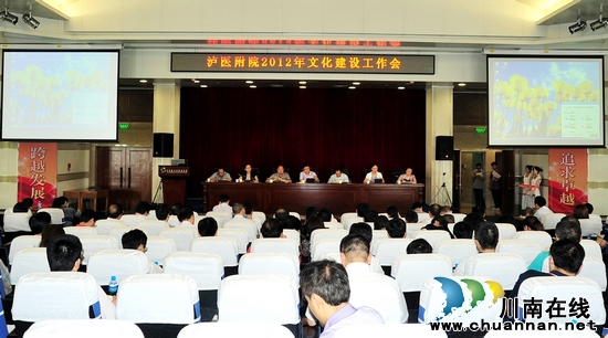 泸医附院召开2012年文化建设工作会(图2) 泸医附院召开2012年文化建设工作会(图2)