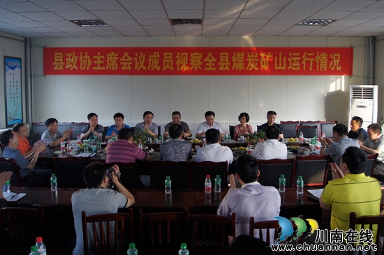 叙永县政协主席张秋平率相关部门到威达公司调研