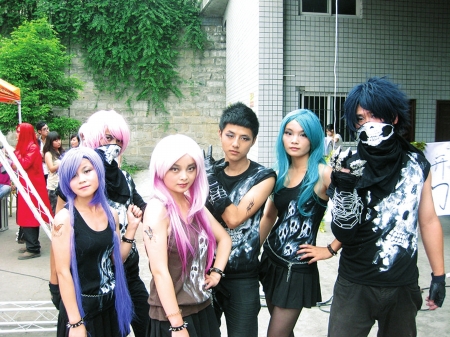 泸州职业技术学院举行COSPLAY秀(图1)
