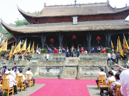 内江:清代祭孔大典 昨日重现资中(图1) 内江:清代祭孔大典 昨日重现资中(图1)