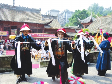 内江:清代祭孔大典 昨日重现资中(图5) 内江:清代祭孔大典 昨日重现资中(图5)