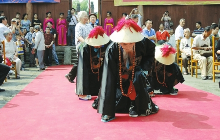 内江:清代祭孔大典 昨日重现资中(图2) 内江:清代祭孔大典 昨日重现资中(图2)