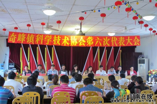 奇峰镇：科协第六次代表大会胜利召开(图1)