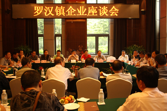 罗汉镇召开企业座谈会(图1) 罗汉镇召开企业座谈会(图1)
