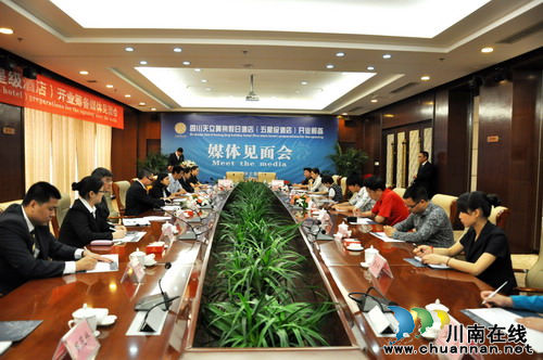 泸州第二家五星级酒店 天立黄荆假日酒店即将开业(图1) 泸州第二家五星级酒店 天立黄荆假日酒店即将开业(图1)