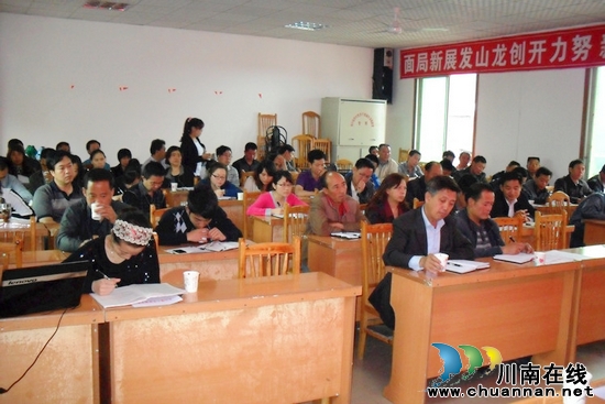 龙山镇：传达学习省第十次党代会精神