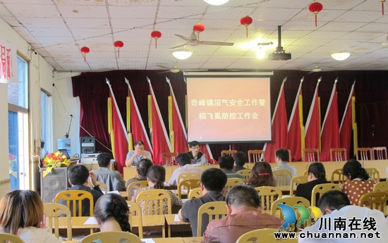 奇峰镇：强化措施确保沼气使用安全