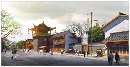投5亿&nbsp;自贡建盐味版“宽窄巷子”(图2)