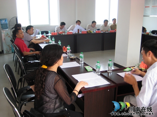 省扶贫项目资金检查组到合江县密溪乡指导工作(图1)