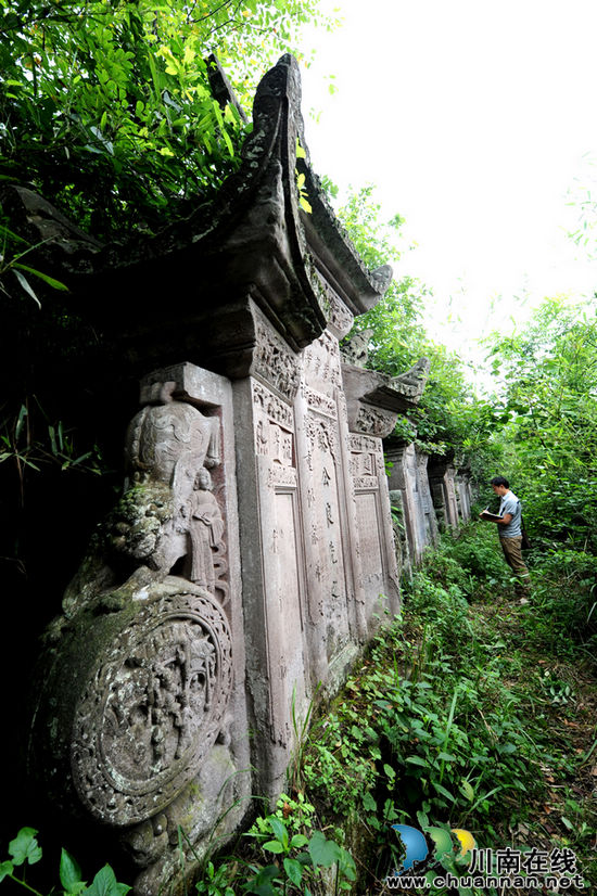 泸州古蔺:深山清代特大古墓群&nbsp;黄荆景区再添新看点(图9)