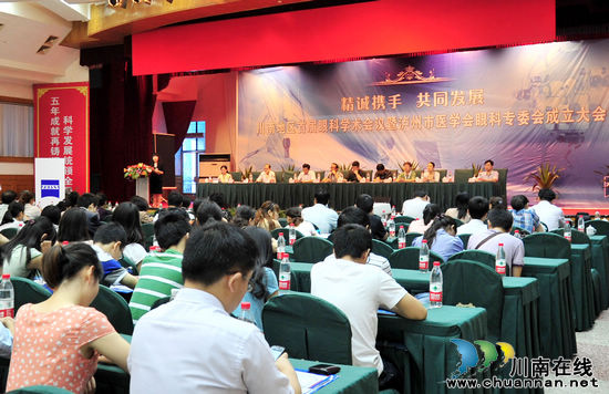 构建医学交流平台&nbsp;川南地区首届眼科学术会在泸召开(图1)