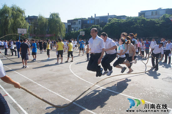 太伏镇：全民健身&nbsp;同享快乐(图4)