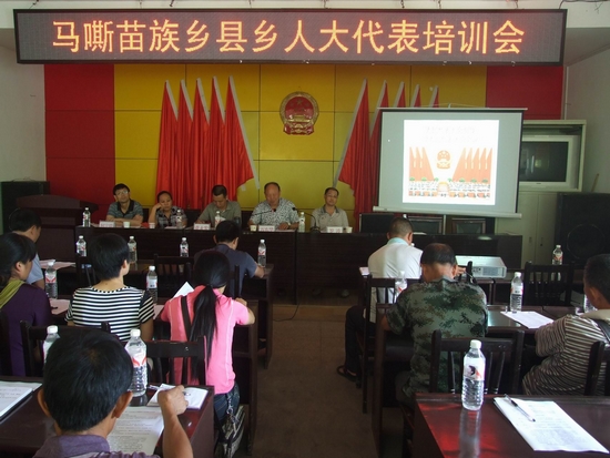 马嘶乡：召开县乡人大代表培训会议(图1)