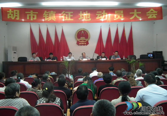 胡市镇：科学机制推进项目建设(图1)