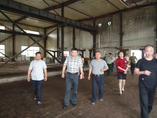 合江县纪委书记王举松调研羽丰酒业(图1)