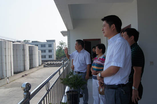 泸县县委常委廖俊到太伏镇调研(图1)