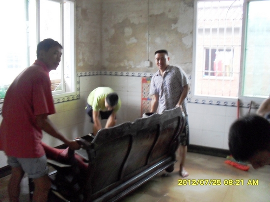 白沙镇：铁臂英雄&nbsp;一线作战(图1)