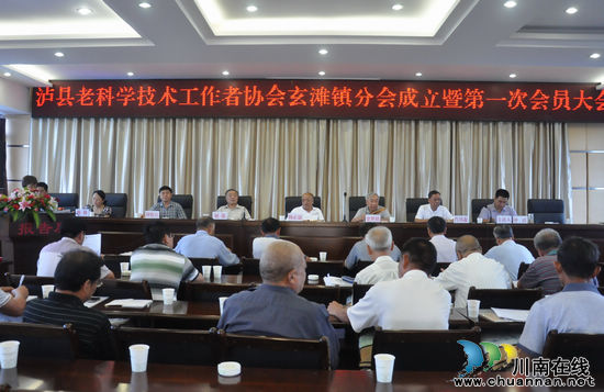 泸县老科学技术工作者协会玄滩镇分会成立(图1)