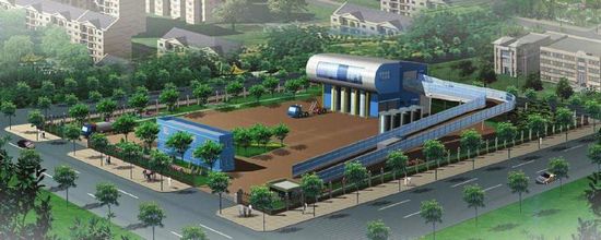 降低成本 泸州建压缩式垃圾站 工程有望下半年启动(图1) 降低成本 泸州建压缩式垃圾站 工程有望下半年启动(图1)