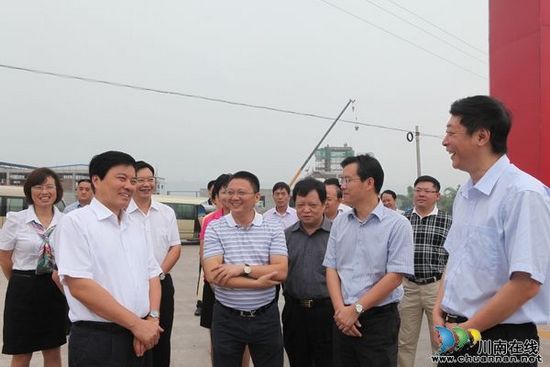 泸州市委书记刘国强到泸县调研(图1)