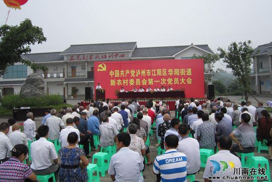 泸州华阳街道挂牌成立全市首个新农村党委、纪委(图3)