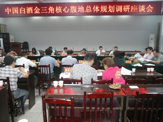 中国白酒金三角核心腹地总体规划编制调研组赴泸州合江调研(图1)