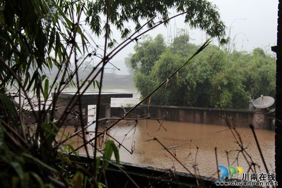 牛滩镇：积极组织抗洪抢险(图1)
