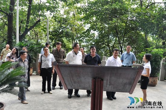 成都、绵阳台商协会到古蔺考察特色农业投资项目(图1)