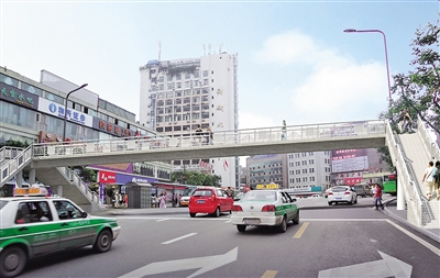 内江城区再新建3座人行天桥(图1)