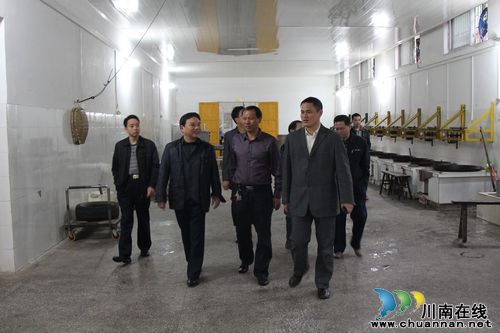 泸州市委农工办调研合江龙头企业发展情况(图1)
