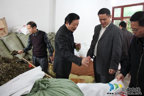 泸州市委农工办调研合江龙头企业发展情况(图2)