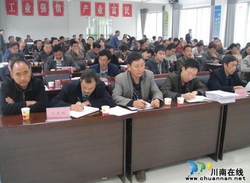 大桥镇：召开工作推进会&nbsp;奋力冲刺全年目标任务(图1)