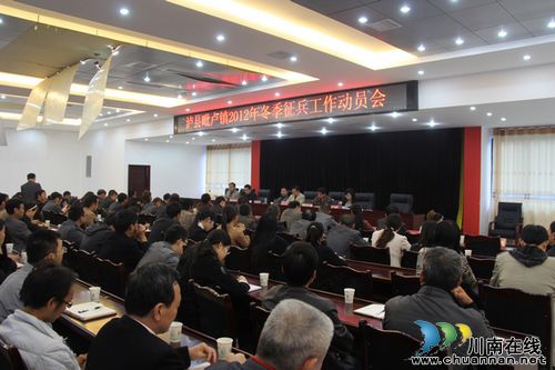 毗卢镇：召开2012年冬季征兵工作动员会(图1)