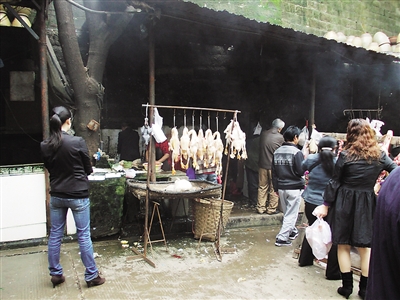 市场宰杀区,如何才能干净点?(图1) 市场宰杀区,如何才能干净点?(图1)