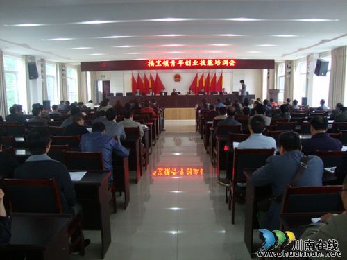福宝镇：团委召开青年创业技能培训会(图1)