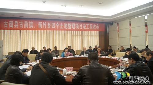 古蔺镇、箭竹乡四个土地整理项目通过省国土资源厅验收(图1)
