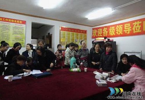 北城街道：小河街社区开展健康免费检查(图1)