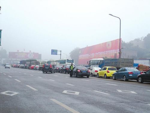 能见度仅50米&nbsp;自贡发布今冬首个大雾橙色预警(图4)