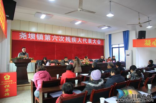 尧坝镇：召开残疾人联合会第六次代表大会