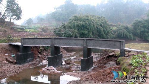 蓝田街道：&nbsp;新桥连接新生活(图1)