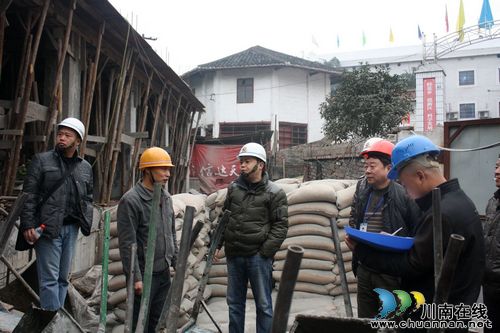 龙车镇：节前工地安全检查保平安