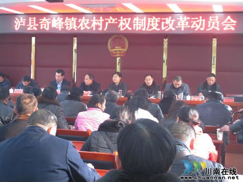 奇峰镇:农村产权制度改革全面启动(图1) 奇峰镇:农村产权制度改革全面启动(图1)