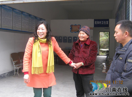 先滩镇：春节慰问暖人心(图1)