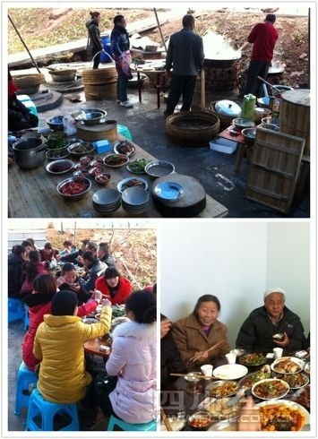 平凡人家泸州一户人家近百人 团年饭好热闹(图2) 平凡人家泸州一户人家近百人 团年饭好热闹(图2)