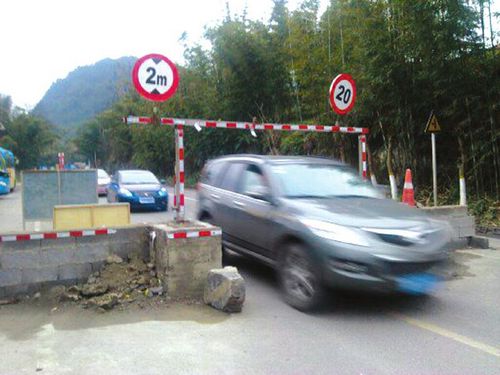 宜宾：客车止步桥头&nbsp;乘客“春游”换乘(图1)